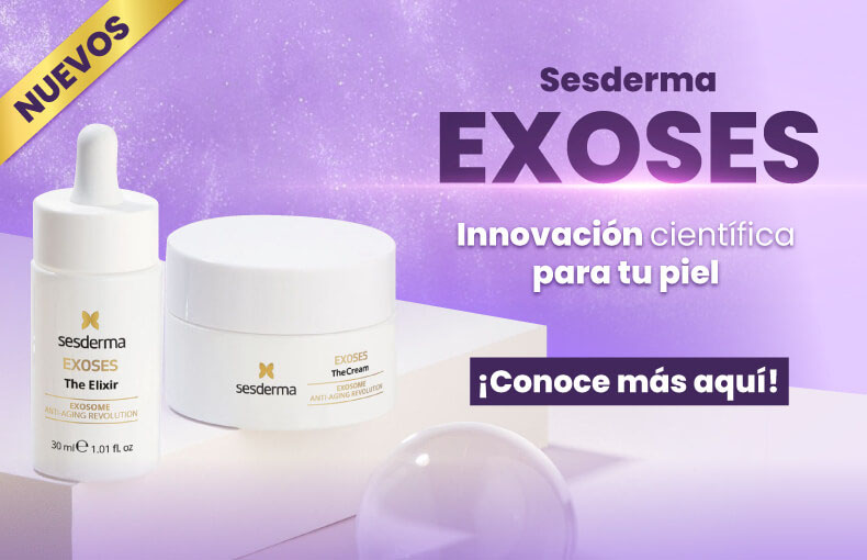 crema con exosomas , complejo despigmentante, vitamina C + Niacinamida , regeneración de la piel , tratamiento anti-envejecimiento , ácido hialurónico Sesderma , complejo hidratante , ¿Qué son los exosomas y cómo ayudan la piel? , Crema con exosomas para arrugas y manchas , Línea dermocosmética Exoses Sesderma opiniones , Tratamiento antiedad que aumenta firmeza y elasticidad , Beneficios del ácido hialurónico + ceramidas en la piel, Rutina de noche con Exoses para piel madura
